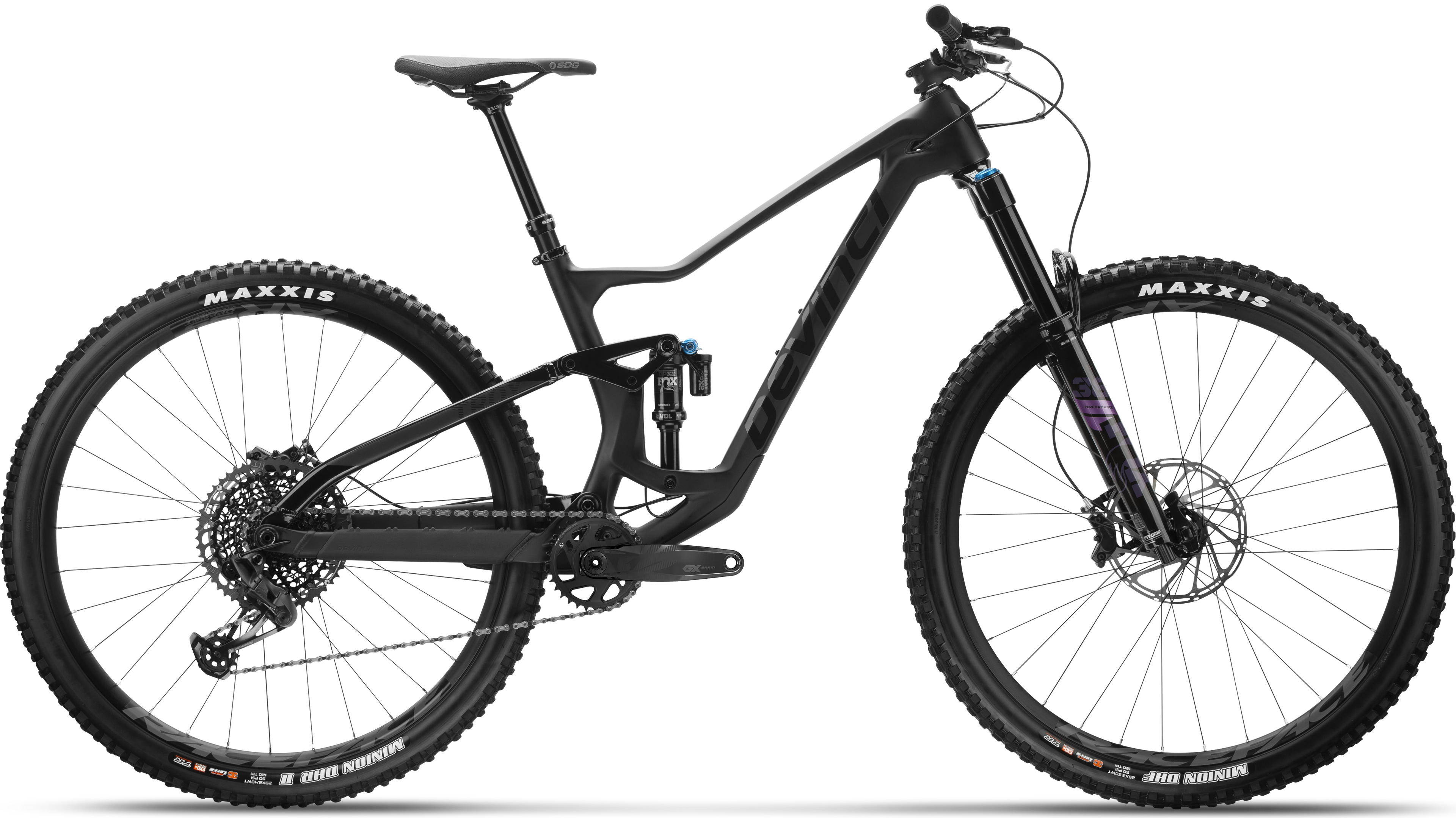 devinci troy carbon frame