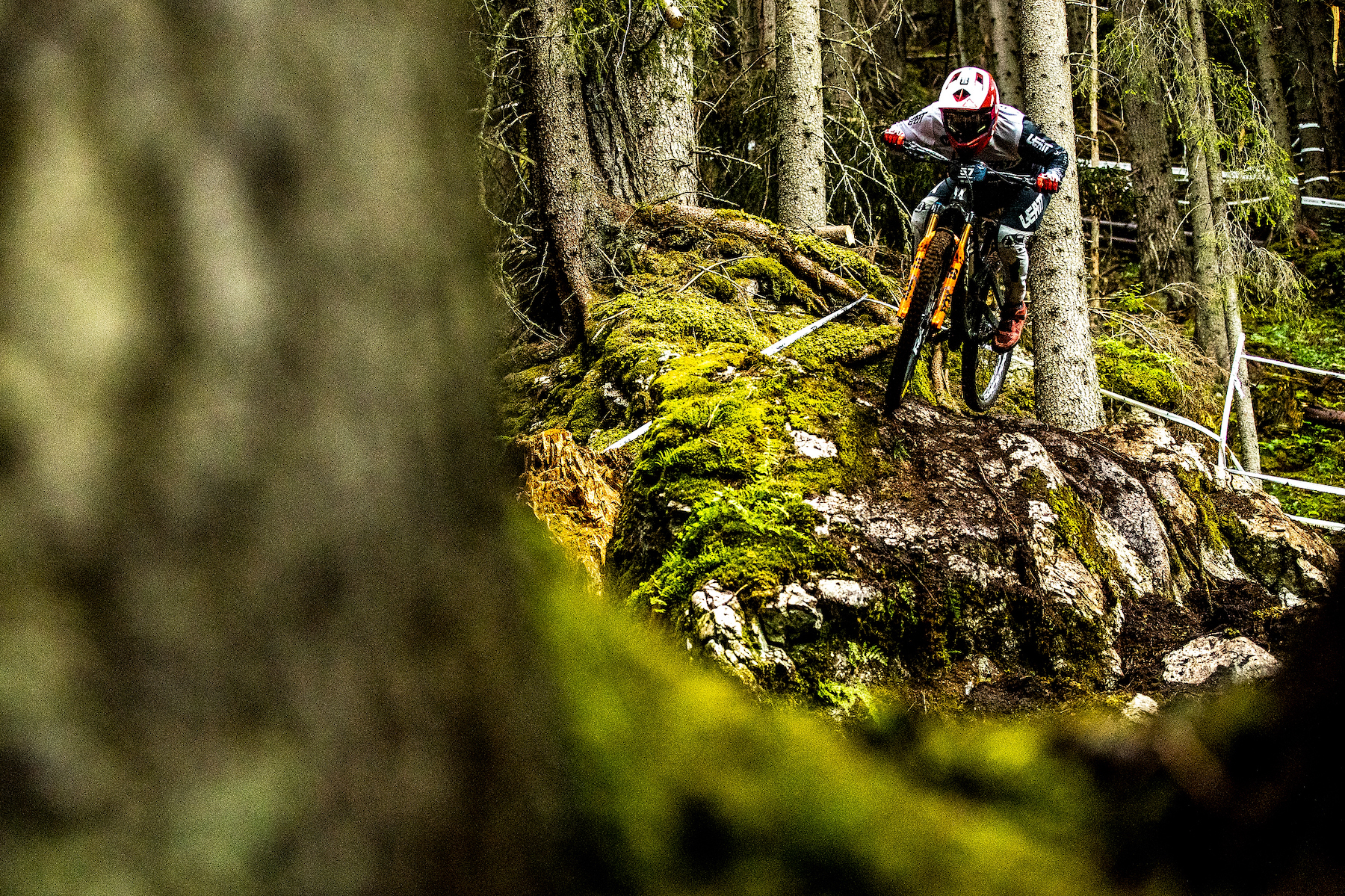 Devinci rider in the Enduro World Series
