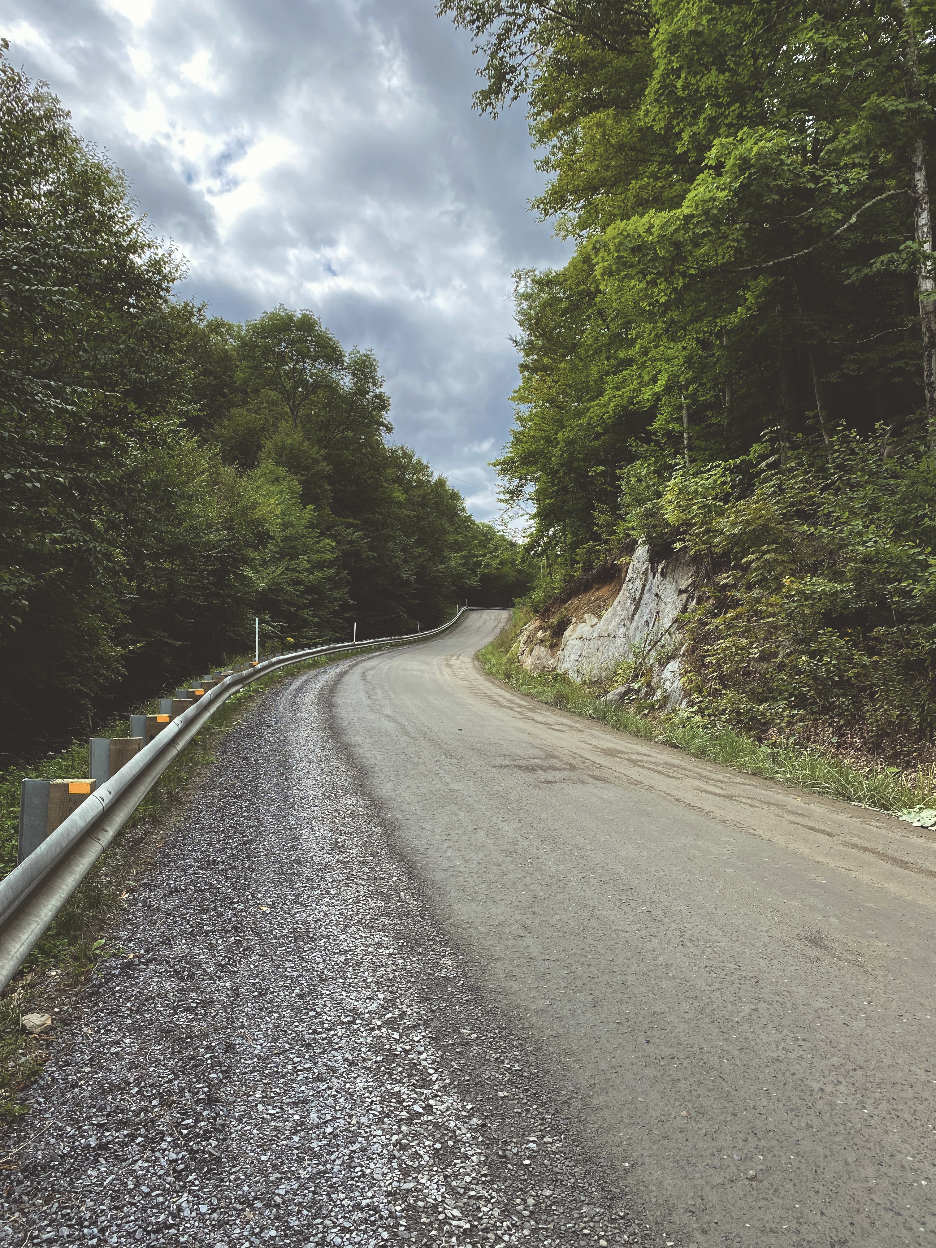 Bikepacking on gravel roads