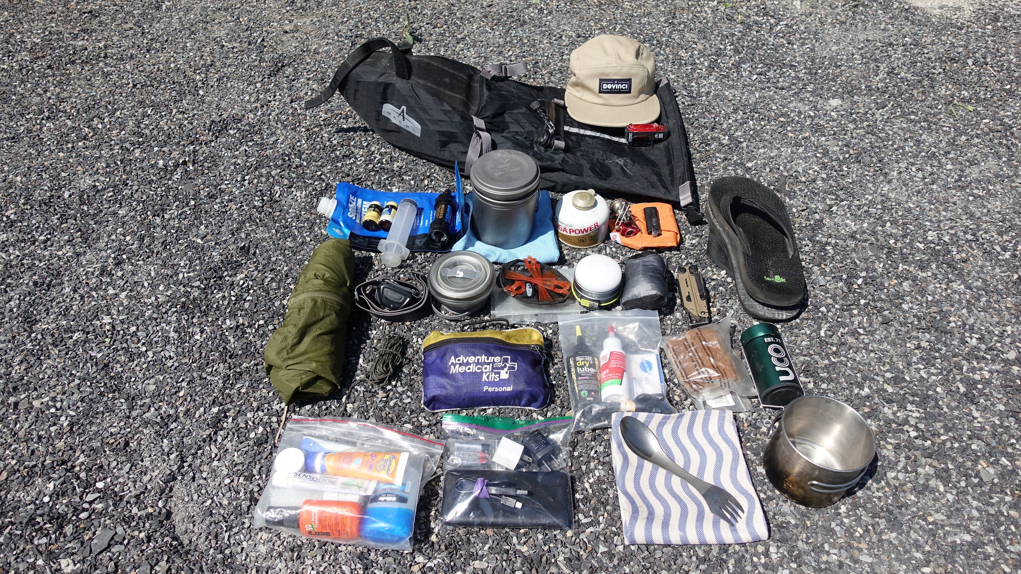 What to put in a saddle bag for bikepacking