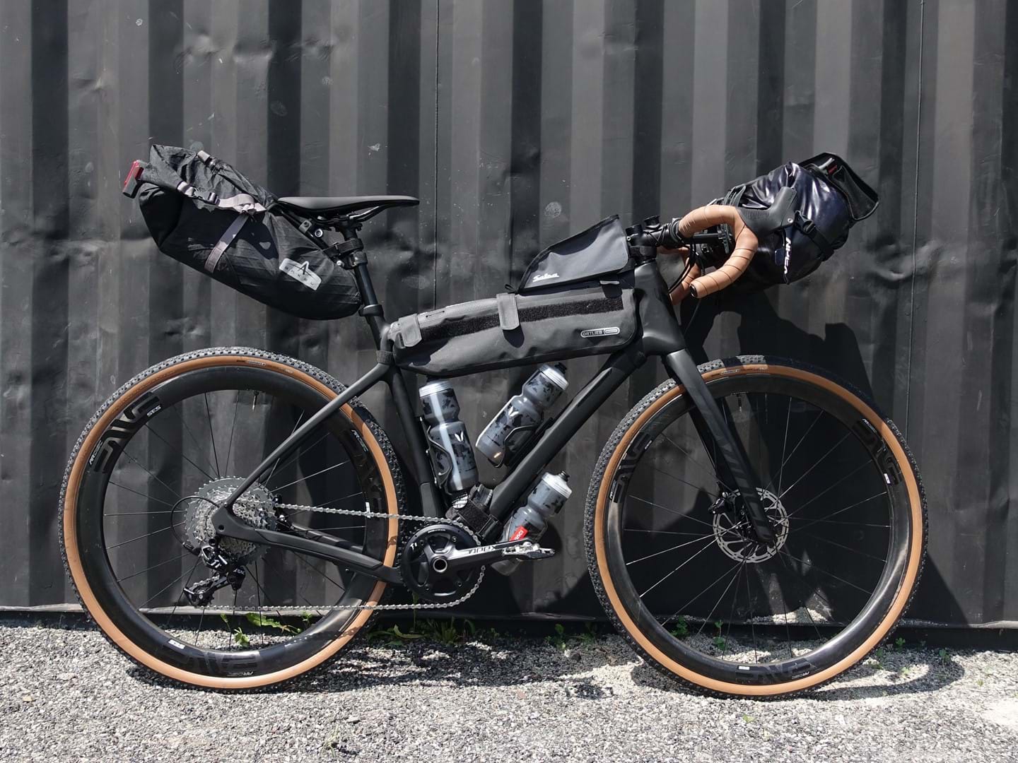 Devinci Hatchet with a full bikepacking setup
