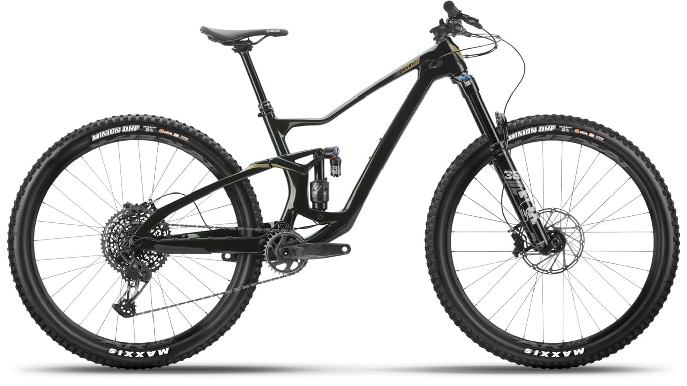 Troy Carbon GX 12S - Green Gold | Devinci Bikes Troy Carbon GX 12S - Green Gold | Devinci Bikes