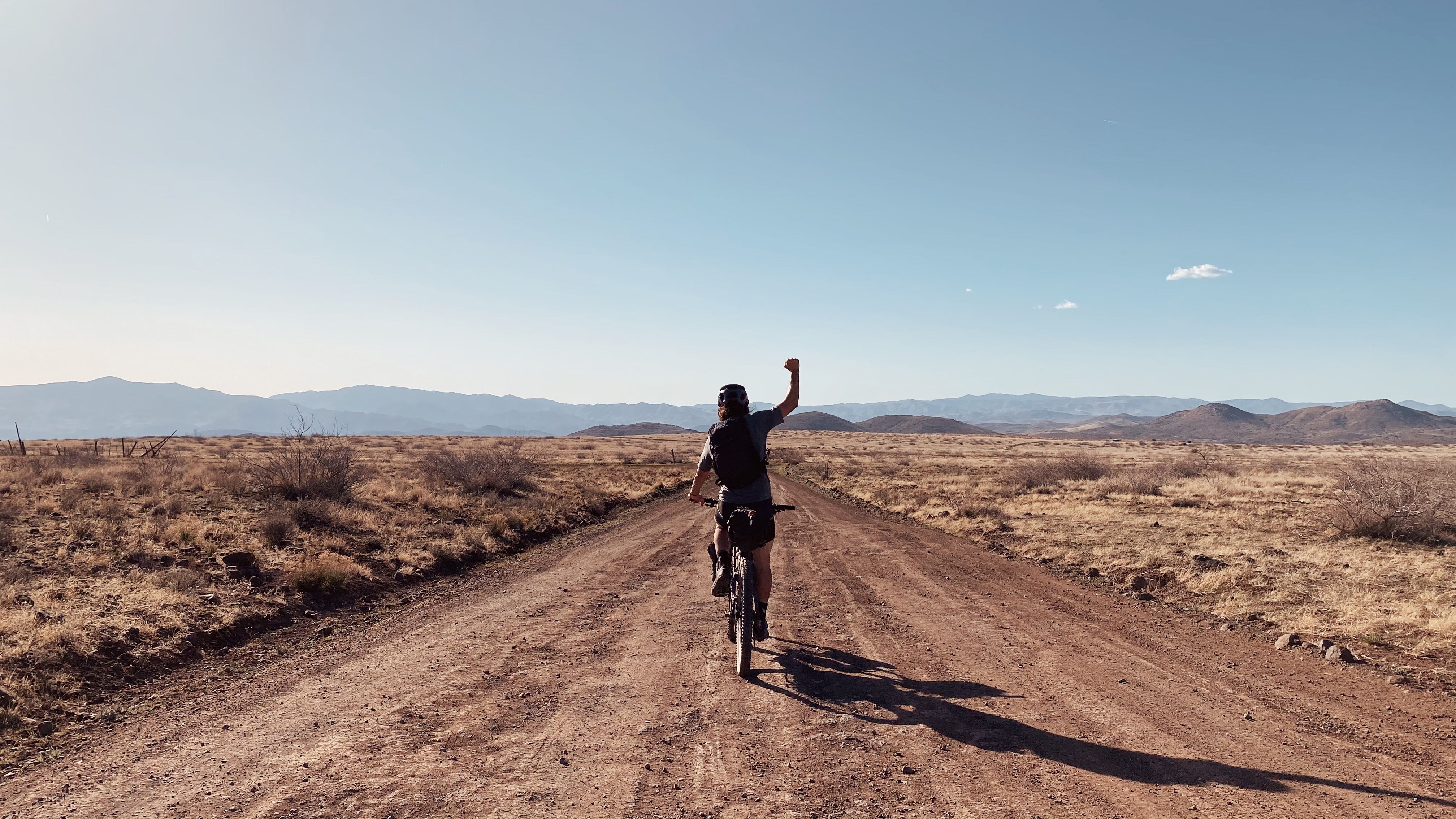 Finishing a bikepacking trip